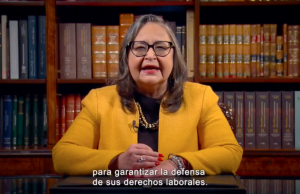 Ministra Piña manda video a trabajadores: les pide unidad e integridad; “defenderemos sus derechos”
